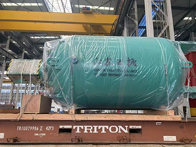 Reaktor berlapis kaca 25.000 L dikirim ke pelanggan di Thailand