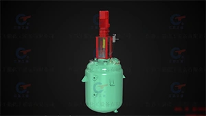 Agitator Berlapis Kaca yang dapat Dilepas-Pasang