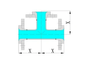 Equal Tee dan Cross Berlapis Kaca