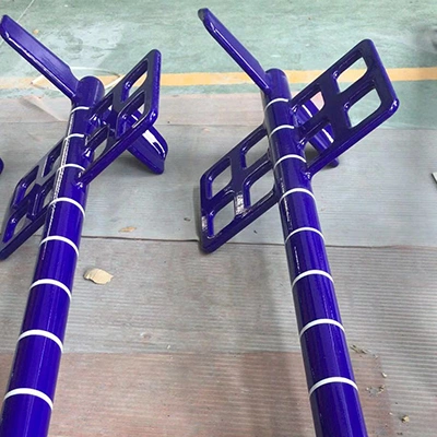 Agitator berlapis kaca tipe scraper + frame dengan skala