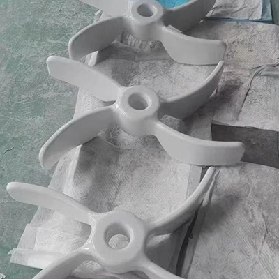 Agitator berlapis kaca tipe lepas-pasang (lapisan enamel putih)