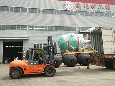 Peralatan Berlapis Kaca yang Telah Dikirim ke Pelanggan Kami