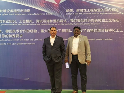 Pelanggan India menghadiri pameran kami