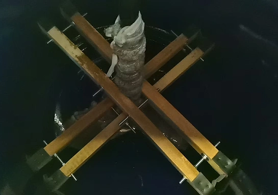 Pemasangan Pengaduk (Agitator)