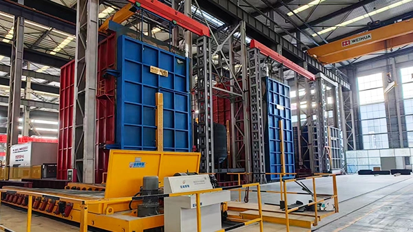 60m³, Tungku sintering enamel vertikal 80m³