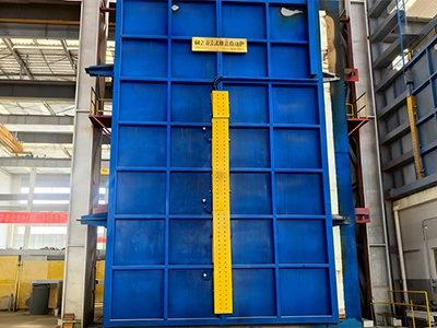 Tungku sintering enamel vertikal 60m³